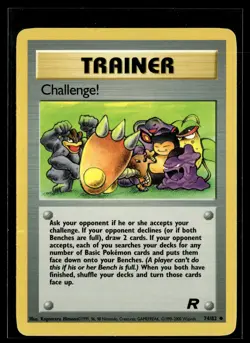Challenge! 74/82 Team Rocket Uncommon Pokemon - Image 1