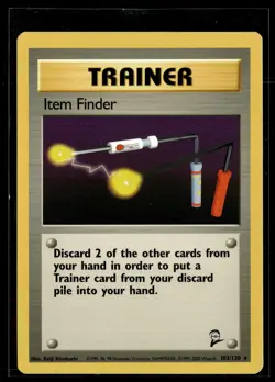 Item Finder 103/130 Base Set 2 Rare Pokemon - Image 1