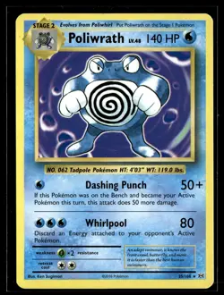 Poliwrath 25/108 Evolutions Non Holo Rare Pokemon - Image 1