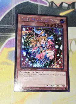 Yugioh Dark Magician Girl SBC2 Speed Duel Prismatic Secret Rare LP - Image 1