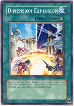 Dimension Explosion - PTDN-EN051 - Common - 1st Edition - Lightly Played - Image 1