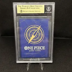2025 One Piece Monkey D. Luffy OP13-118 Alt Art ART SEC Foil BGS 10 - Image 2