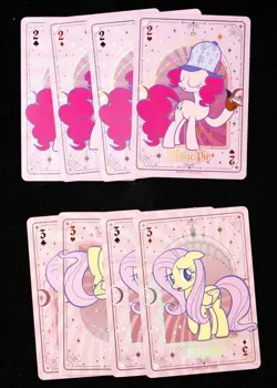 Kayou My Little Pony Moon Edition -NYCC COMPLETE SSR 54 Card Playing Set MLPME02 - Image 2