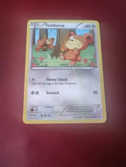 Pokemon Card: Teddiursa Legendary Treasures Radiant Collection RC15/RC25 - Image 1