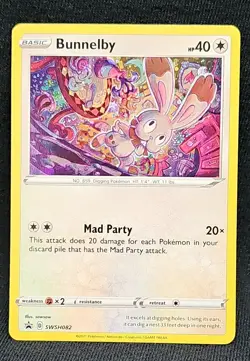 Bunnelby SWSH082 SWSH: Sword & Shield Promo Cards Holo - Image 1