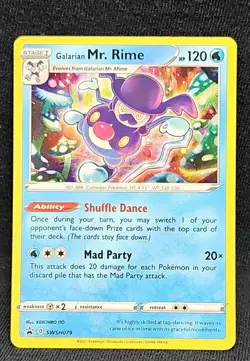 Galarian Mr. Rime SWSH079 SWSH: Sword & Shield Promo Cards Holo - Image 1
