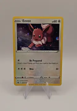 Eevee SWSH127 SWSH: Sword & Shield Promo Cards Holo Swirl 🍥 - Image 1