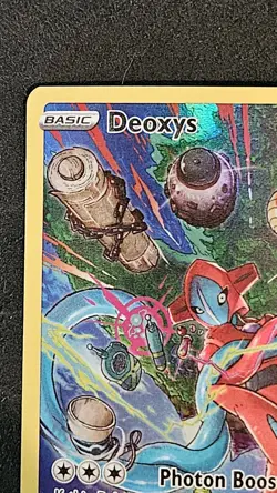 Pokemon TCG Deoxys Holo Card GG12/GG70 Crown Zenith Galarian Gallery Ultra Rare - Image 2