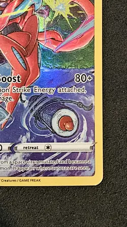 Pokemon TCG Deoxys Holo Card GG12/GG70 Crown Zenith Galarian Gallery Ultra Rare - Image 4