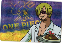 VINSMOKE SANJI ONE PIECE HOLOGRAPHIC Collectible Anime Card - Image 1