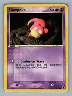 Slowpoke #80/112 FireRed & LeafGreen Pokemon Card - NM - Image 2