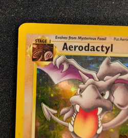 Fossil | Pokemon Prerelease Aerodactyl #1/62 Holo Rare 1st Edition - Image 2