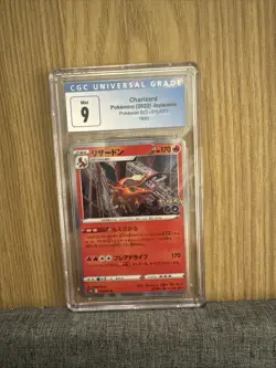 CGC 9 Mint 2022 Pokemon Pokemon Go Charizard Holo Japanese 010 - Image 1