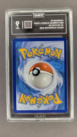 2023 Pokemon TCG Charizard ex 199/165 Sv: Scarlet & Violet 151 Holo TAG 9 - Image 3