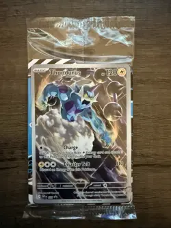 Thundurus Pokemon Black Star Promo SVP 209 Sealed English TCG Black Bolt - Image 1