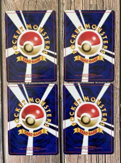 Pokemon Japanese Neo Revelation Premium File 3 Lot x4 *LP Raikou Sudowoodo Unown - Image 2