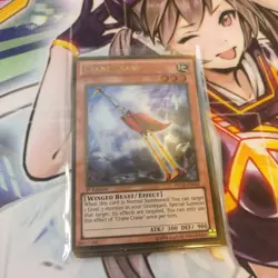 1X CRANE CRANE PGLD-EN042 GOLD ULTRA 1ST NEAR MINT YUGIOH - Image 1