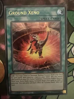 Ground Xeno WISU-EN006 Wild Survivors 1st Edition Ultra Rare NM Yu-Gi-Oh - Image 1
