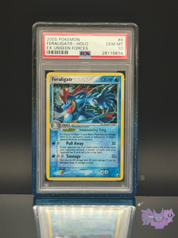 *POP 51* Feraligatr Unseen Forces PSA 10 Gem Mint Pokemon Card- 4/115 - Image 1