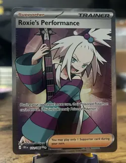 Pokemon TCG Chaos Rising Roxie’s Performance 112/086 Ultra Rare - NM - Image 1