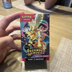 Pokemon TCG Mega Evolution Ascended Heroes Booster Bundle 6 Packs Charizard - Image 1