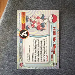 Topps Pokemon TV Animation Series 3 Mr. Mime #122 Non Holo LP - Image 2