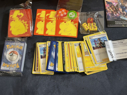 Pokemon Sword Shield Voltage Elite Trainer Box Gigantamax Pikachu Sleeves Dice - Image 2
