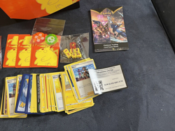 Pokemon Sword Shield Voltage Elite Trainer Box Gigantamax Pikachu Sleeves Dice - Image 3