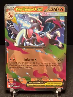 Mega Charizard X ex Ascended Black Star Promo Holo Foil #29 Pokemon TCG NM - Image 1