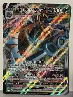 Dhelmise VMAX 010/072 Shining Fates NM Pokemon Fast Shipping - Image 1