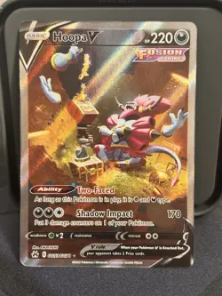 Pokemon Hoopa V GG53/GG70 Crown Zenith Galarian Gallery Ultra Rare Holo - Image 1