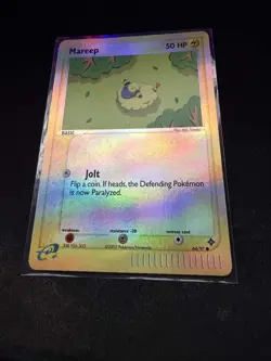 The Pokemon Company 2003 Mareep 64/97 Dragon Reverse Holo E-Reader Pokemon TCG - Image 3
