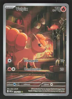 Vulpix 138/132 Pokemon TCG ME01: Mega Evolution NM - Image 1
