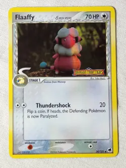 NM Flaaffy - Reverse Holo #30 Dragon Frontiers Pokemon TCG - Image 1