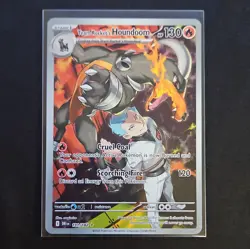 Pokemon Team Rocket's Houndoom 191/182 Destined Rivals IR - Image 1