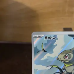 Pokemon TCG Axew Illustration Rare Full Art Holo 145/086 EN 2025 HP 70 - Image 2