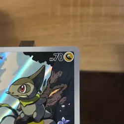 Pokemon TCG Axew Illustration Rare Full Art Holo 145/086 EN 2025 HP 70 - Image 3