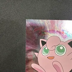 Topps Pokemon Card Series 1 Chrome Foil Blue Logo 1st Edition #39 Jigglypuff NM - Image 4