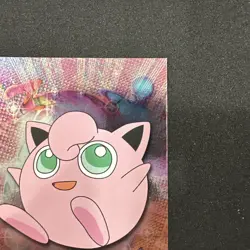 Topps Pokemon Card Series 1 Chrome Foil Blue Logo 1st Edition #39 Jigglypuff NM - Image 5