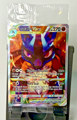 Lucario VSTAR SWSH291 | Promo | Pokemon TCG: Crown Zenith | NM | SEALED - Image 1