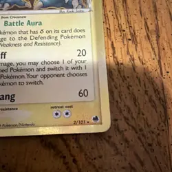Pokemon Feraligatr TCG EX Dragon Frontiers 2/101 Holo Rare Delta Species 120 HP - Image 4