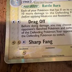 Pokemon Feraligatr TCG EX Dragon Frontiers 2/101 Holo Rare Delta Species 120 HP - Image 5