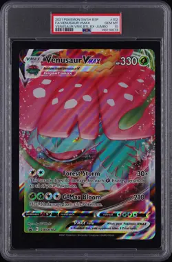 Pokemon 2021 Venusaur VMAX Jumbo Promo PSA 10 GEM MINT SWSH102 - Image 1