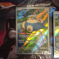 Snorlax SVP 051 Pokemon Scarlet and Violet Promo NM - Image 2