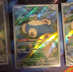 Snorlax SVP 051 Pokemon Scarlet and Violet Promo NM - Image 3