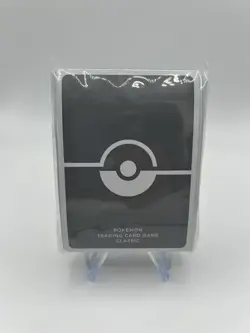 Pokemon TCG Classic Collection Dark Grey Deck Sleeves 65ct New Sealed - Image 1