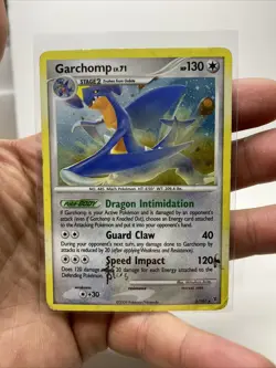 1x Garchomp - 5/147 - Holo Rare Heavily Played Pokemon Platinum Supreme Victors - Image 3