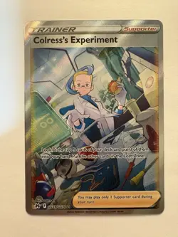 Colress's Experiment GG59/GG70 Pokemon Crown Zenith Galarian Gallery Full Art - Image 1