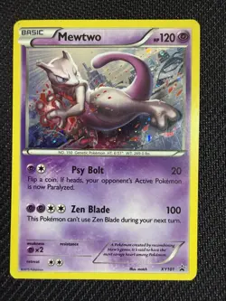 The Pokemon Company Mewtwo XY101 XY Holo Promo Basic 120 HP English - Image 1