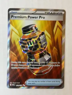 Pokemon TCG Premium PowerPro 174/132 ME01 Mega Evolution Ultra Rare Holo EN - Image 1